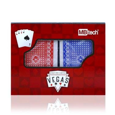 Imagem de Baralho Jogos De Cartas 100% Plástico Com 108 Cartas - Mbtech
