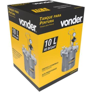 Imagem de Tanque de Pressão para Pintura 10 Litros 6220010026 Vonder