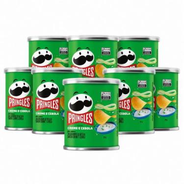 Imagem de Pringles Creme e Cebola 37g Kit com 20 Unidades, 20 unidades