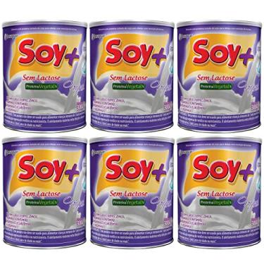 Imagem de Josapar Soy+ Original Alimento em Pó com Proteína Isolada de Soja 300g | Kit 6 Latas