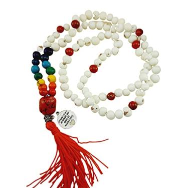 Imagem de Japamala 108 contas Semente de Açaí dos Chakras (Vermelho)