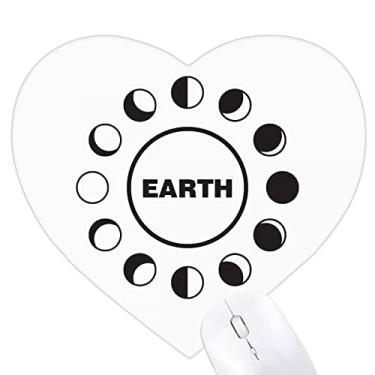 Imagem de Mousepad de borracha com perda de lucro, mudança de fase da lua, tapete de jogo, escritório