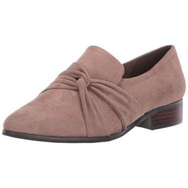 Imagem de Bella Vita Mocassim feminino Billie II Step in, Camurça acastanhada, 7.5 2W US