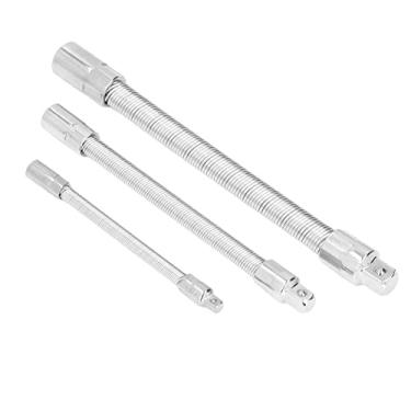 Imagem de Barra de extensão flexível, auxiliar Chave de fenda de liga de alumínio de 3 tamanhos Eixo macio Dobrável Aço inoxidável para eletrodomésticos