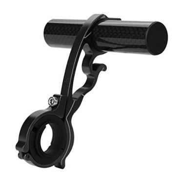 Imagem de Extensor de guid?o de bicicleta,suporte de extens?o de bicicleta leve e dur¨¢vel, guid?o de eleva??o para lampada/unidades/far¨®is/cameras GPS(10CM-black), Extensor de guid?o extensor bicicleta bi