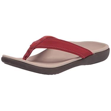 Imagem de Spenco Chinelo feminino, Ocre vermelho, 8 Wide