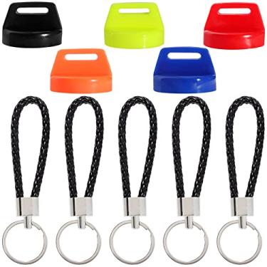 Imagem de SOAJEE Pacote com 5 capas de chave de ignição para Foreman Rancher Rincon TRX 350 400 420 450 500 650 680 TRX350 TRX400 TRX420 TRX450 TRX500 TRX650 TRX680 CT70 CT70 70H TRXX 350FE TRX350FM TRX350TE TRX350TM TRX400FA