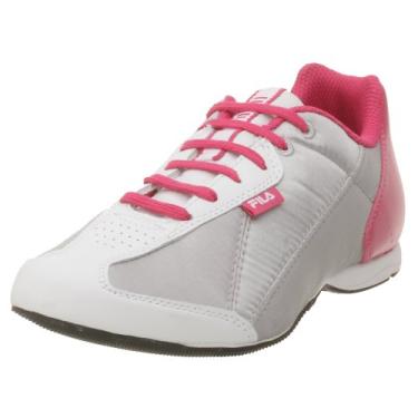 Imagem de Fila Tênis esportivo italiano retrô unissex, Wht/Slv/Brt Prp, 7.5 Men/9.5 Wmn