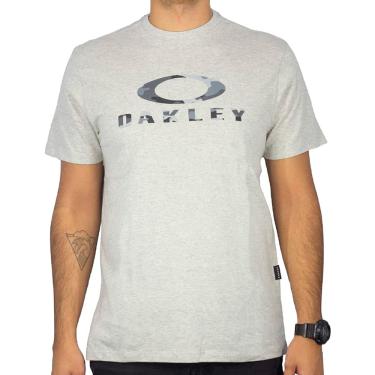 Camiseta oakley masculina bark new tee azul marinho em Promoção na  Americanas