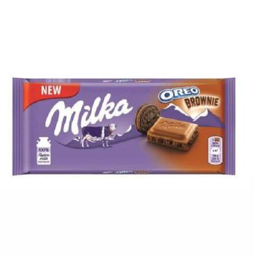 Imagem de Chocolate Milka Oreo Brownie 100G