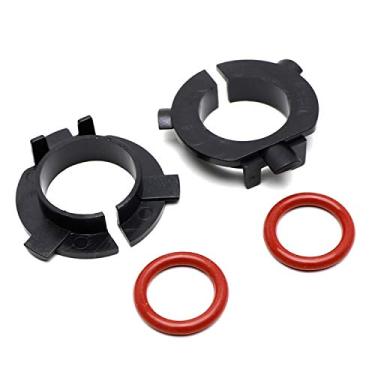 Imagem de iJDMTOY (2) Retentores de lâmpadas de farol de LED H7 compatíveis com Kia K3 Forte K5 Optima Soul Sorento Hyundai Kona Veloster Mitsubishi Outlander Low Beam