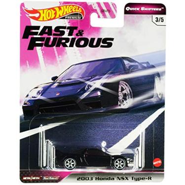 Imagem de DieCast Hotwheels 2020 Premium Fast& Furious Quick Shifters 3/5, 2003 H0nda NSX Type-R (Black)