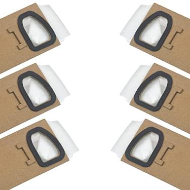 Imagem de Peças de reposição profissional de tecido não tecido para saco de pó Xiao mi Roborock H7 H6 Aspirador de pó (6 peças)