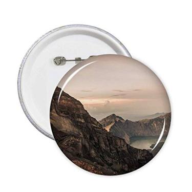 Imagem de Alfinetes de lago com emblema de botão para decoração de 5 peças