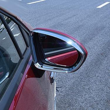 Imagem de JIERS Para Chevrolet Cruze 2016-2018, ABS cromado estilo espelho retrovisor de carro, acabamento para sobrancelha, acessórios para carro