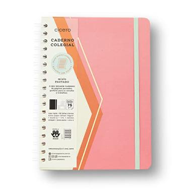 Imagem de Caderno Espiral Pastel Block Pautado 17X24 Sport, Cicero