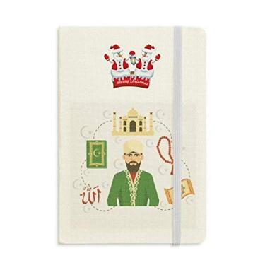 Imagem de Caderno de decoração muçulmana do Egito Antigo, capa dura grossa de Natal