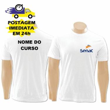 Imagem de Uniforme Senac Camiseta Curso Senac - Rodrigues Stampas