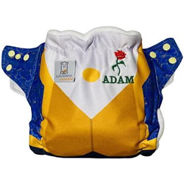 Imagem de Fralda Ecológica AURORINHA SUSTENTÁVEL Pocket Inspiração Principescos Fera Adam Tamanho Único 4kg/18kg