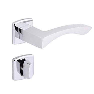 Imagem de Fechadura Denver Wc, Arouca Fechaduras, 5081554/55-ZC, Cromado