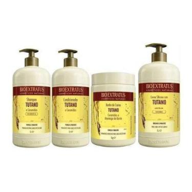 Imagem de Tutano Ceramidas Profissional 4 Produtos 1lt Bio Extratus