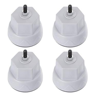 Imagem de Base Da Maquina De Lavar Almofadas Anti Vibração Protetores De Piso Para Móveis Tapete Absorvente Para Maquina De Lavar Base De Máquina De Lavar Fixação Roupas Secas Plástico