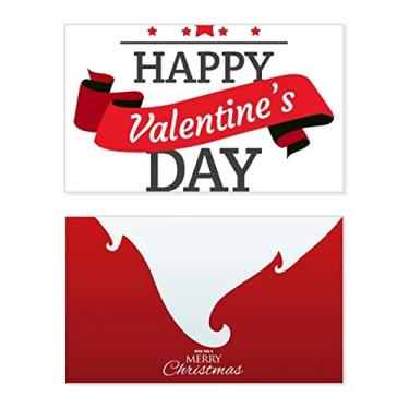 Imagem de Mensagem de Natal Feliz Natal Feliz Dia dos Namorados Vermelho e Preto