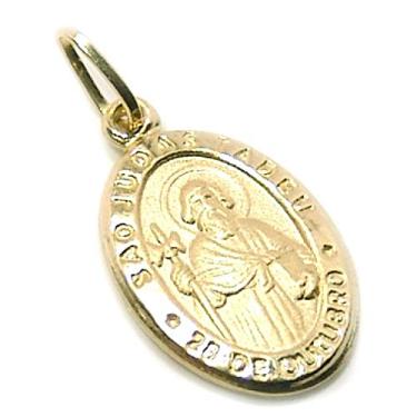 Imagem de Medalha de São Judas Tadeu oval - 2MEO0238
