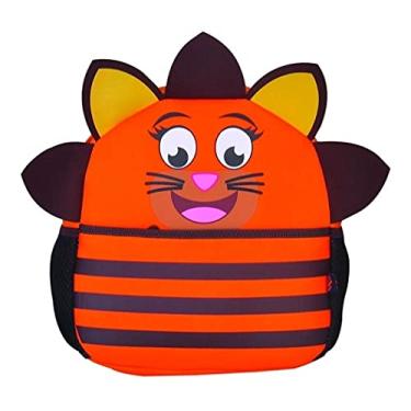 Imagem de Bolsa Térmica Linda Mochila Escolar Infantil Passeio Tigre