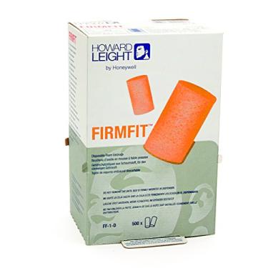 Imagem de Howard Leight by Honeywell Refil de tampão de ouvido de espuma descartável FirmFit para dispensador Leight Source 500, 500 pares (FF-1-D)