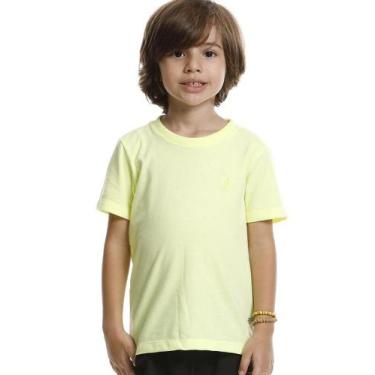 Imagem de Camiseta Curta Infantil Amarelo Banana Danger