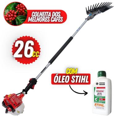 Imagem de Derriçadeira Para Colher Café Kawashima com Motor M260-PS 26cc á Gasolina 2T e Braço Lo...