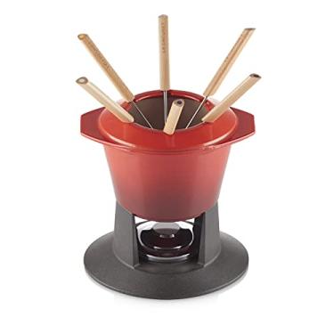 Imagem de Le Creuset Aparelho De Fondue Gourmand Vermelho