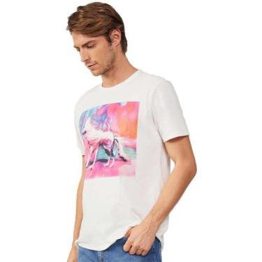 Imagem de Camiseta Acostamento Art In23 Off White Masculino