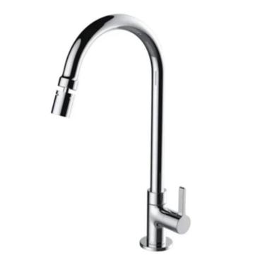 Imagem de Torneira Cozinha Mesa Bica Movel Arejador Articulado Seattle