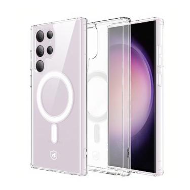 Imagem de Gshield Capa Case Capinha Transparente Compatível com MagSafe para Samsung Galaxy S23 Ultra