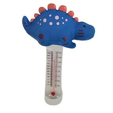 Imagem de Bothyi Piscinas termômetro de água flutuante temperatura da água com corda termômetro de água flutuante para spa banheira de hidromassagem aquários piscina, Azul