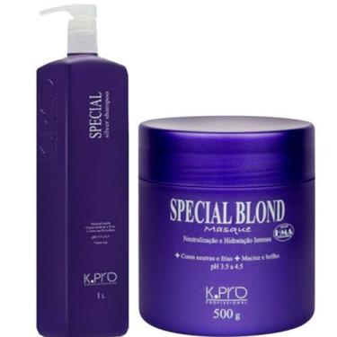 Imagem de Shampoo Special Silver 1L E Máscara De Tratamento Kpro 500G - K.Pro