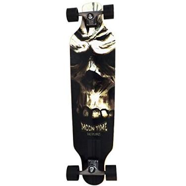 Imagem de Skate Longboard OWL Sports Moon Time Caveira Speed