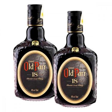 Imagem de Kit Whisky Old Parr 18 anos 750ml com 2 unidades