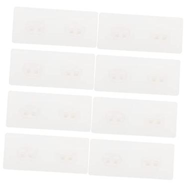 Imagem de Luxshiny 12 Peças Ganchos De Parede Sem Rastros Prateleiras Suspensas Para Ganchos De Toalha De Parede Adesivo Transparente De Sucção Bastão De Banheiro Em Ganchos Ganchos Suspensos