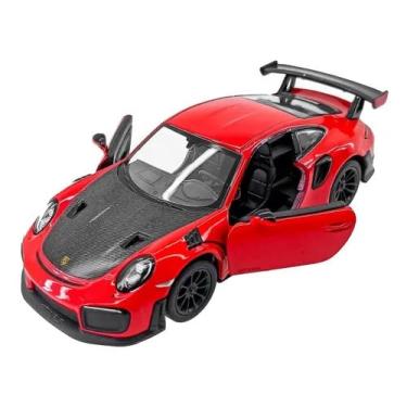 Imagem de Miniatura Porsche 911 Carrinho Ferro Coleção Fricção Abre as portas (911 vermelho)