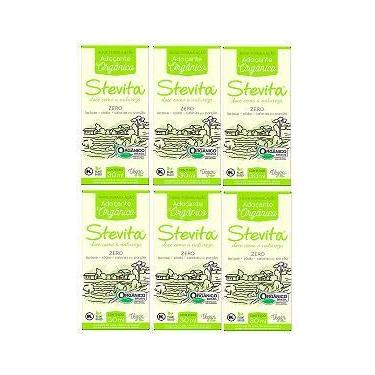 Imagem de Adoçante Líquido Stevita Organico  Stevia 30ml 6 Unidades - Steviafarm