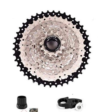 Imagem de Royal Sun 8 velocidades 11-42T Cassetes de volante roda livre para Shimano kit 8 velocidades EF500, EF51, EF65, Acera M310, M360, M410 e kit SRAM 8 velocidades X3, X4, X5, X7