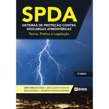 Imagem de SPDA   Sistemas de Proteção contra Descargas Atmosféricas - Teoria, Prática e Legislação - 02Ed/20