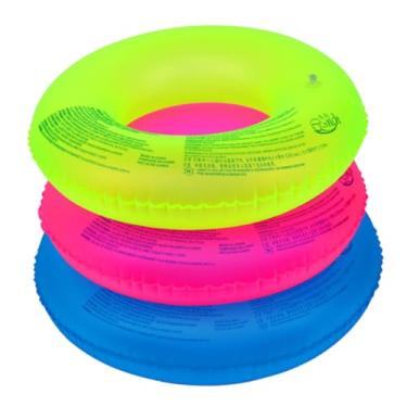 Imagem de NOLITOY 3 Pecas anel de natação em pvc tubos de piscina infláveis tubos de natação brinquedo de piscina anel de natação de água inflável bóia salva-vidas homem e mulher