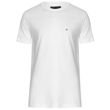 Imagem de Camiseta Tommy Hilfiger Wcc Essential Cotton Tee Branco-Masculino