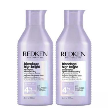 Imagem de Kit Redken Blondage High Bright Home Care (2 Produtos) Shampoo E Condi