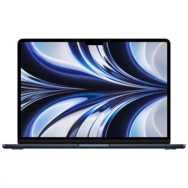 Imagem de Notebook Apple MacBook Air 13&quot; M2 (CPU de 8 núcleos e GPU de 8 núcleos, 8GB RAM , 256 GB SSD) - Meia-noite