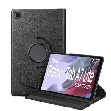 Imagem de CAPA CASE PARA TABLET SAMSUNG GALAXY TAB A7 LITE 8.7" Sm-T220 Sm-T225 ANO 2021 - ALAMO (PRETO)